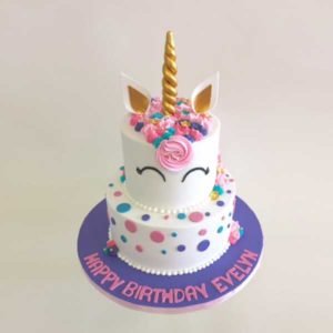 Bubbly-Unicorn-Cake - Mohali Bakers