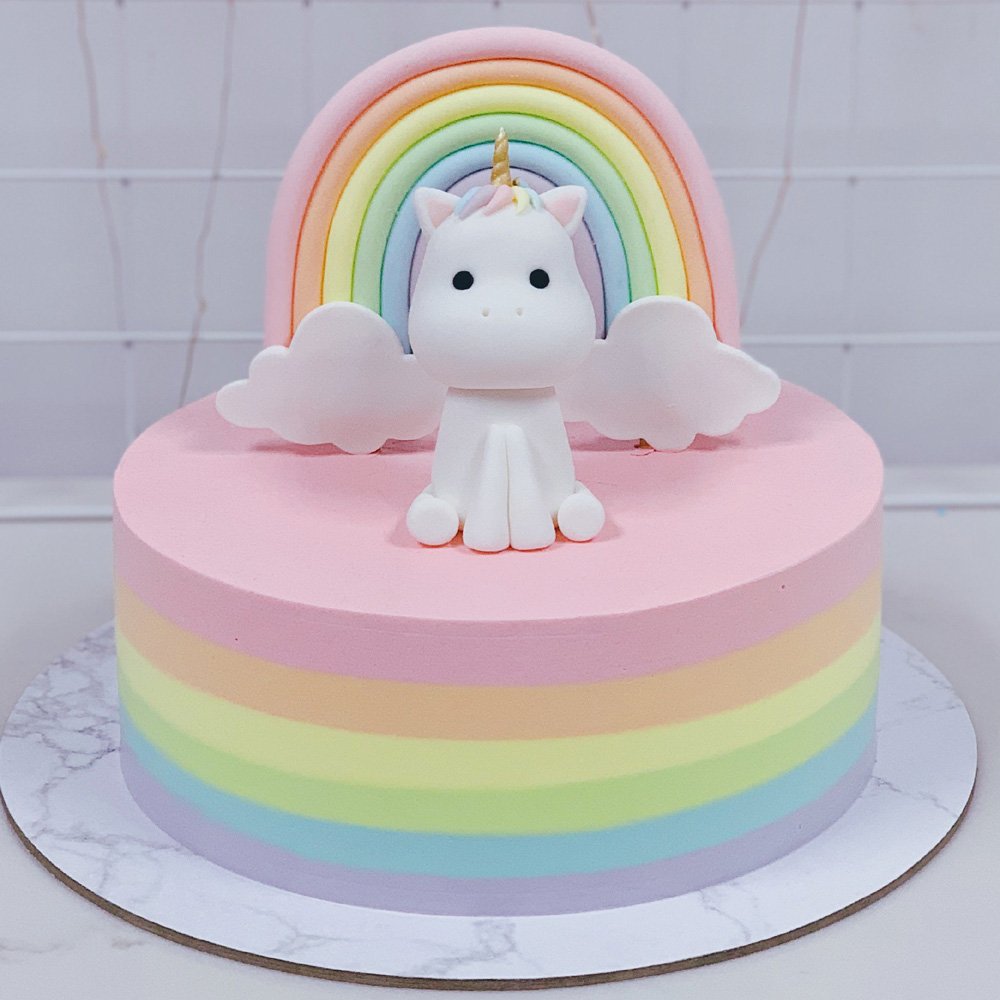 Rainbow Unicorn Cake - Mohali Bakers