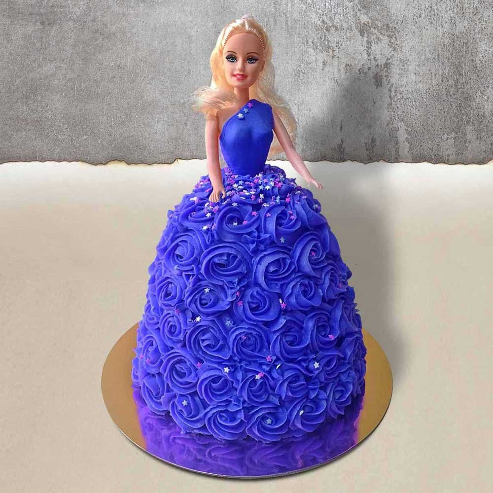 Barbie Doll Cake in Mohali - Cake Delivery In Mohali - Mohali Bakers