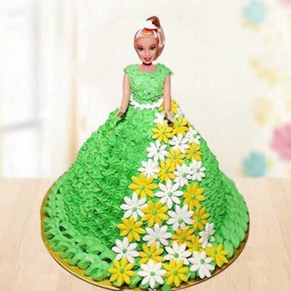 Barbie Doll Cake in Mohali & Chandigarh