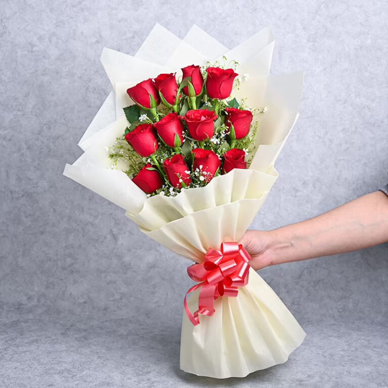 Red Roses Bouquet in Mohali & Chandigarh Mohali Bakers